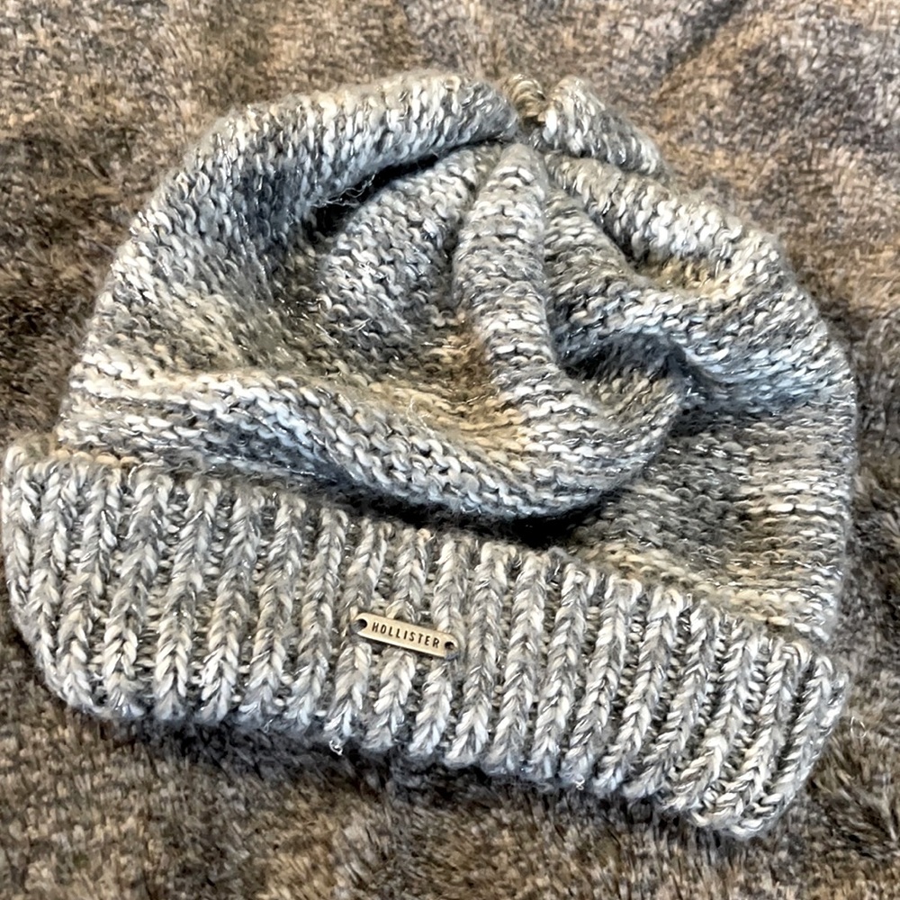 Hollister grey beanie